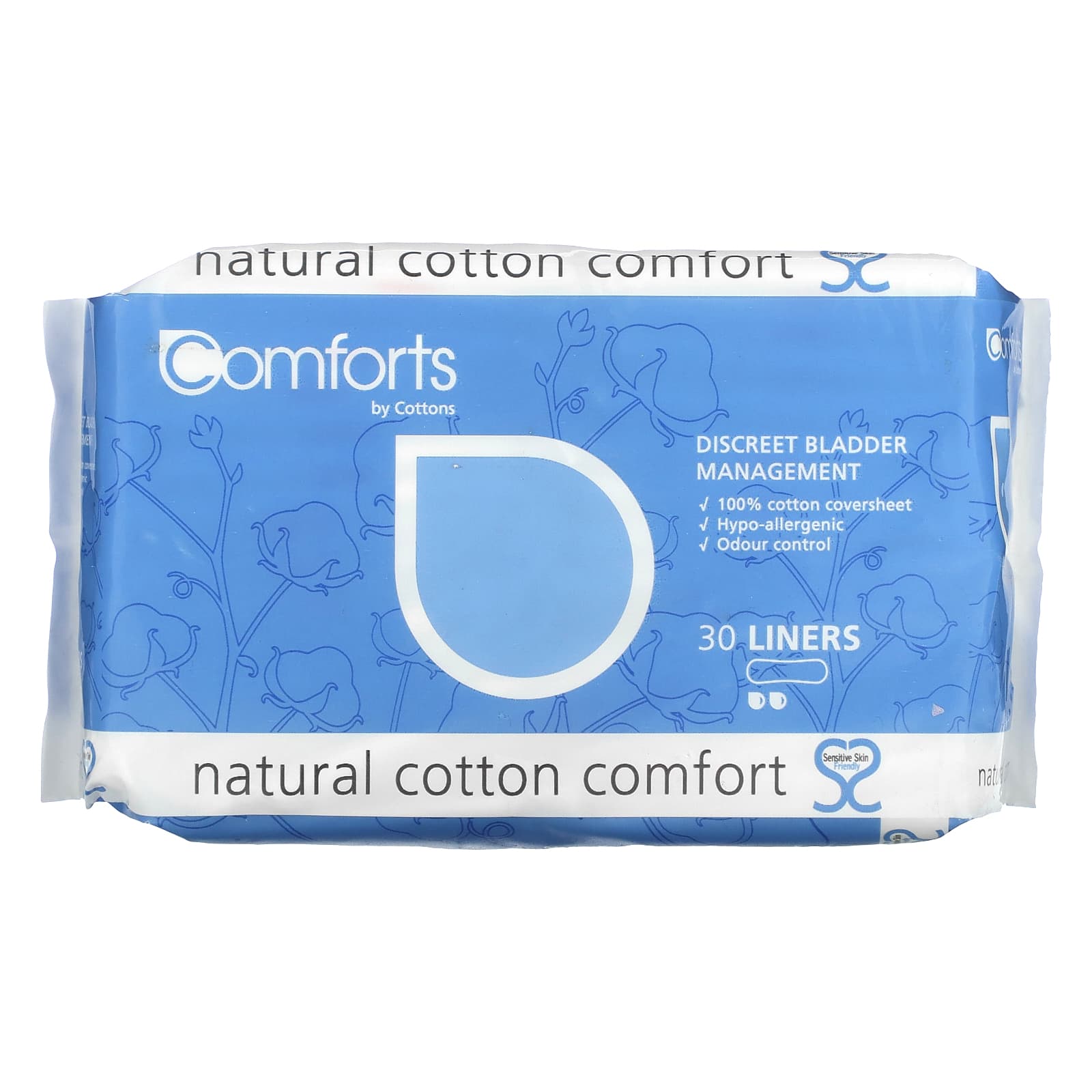 Cottons-Natural Cotton Comfort-Liners-30 Liners