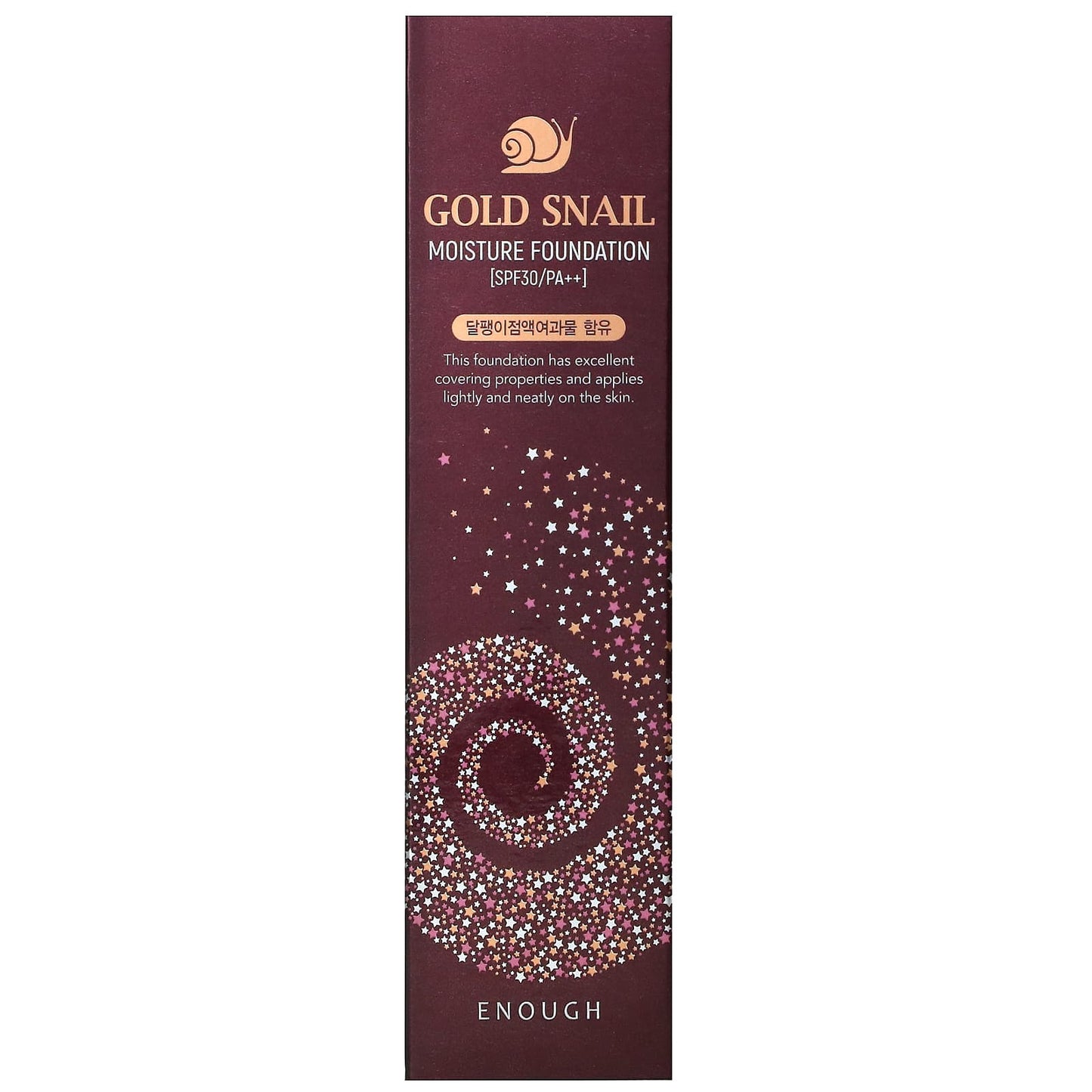 Enough, Gold Snail, Moisture Foundation, SPF 30 PA++, #21, 3.38 fl oz (100 ml)