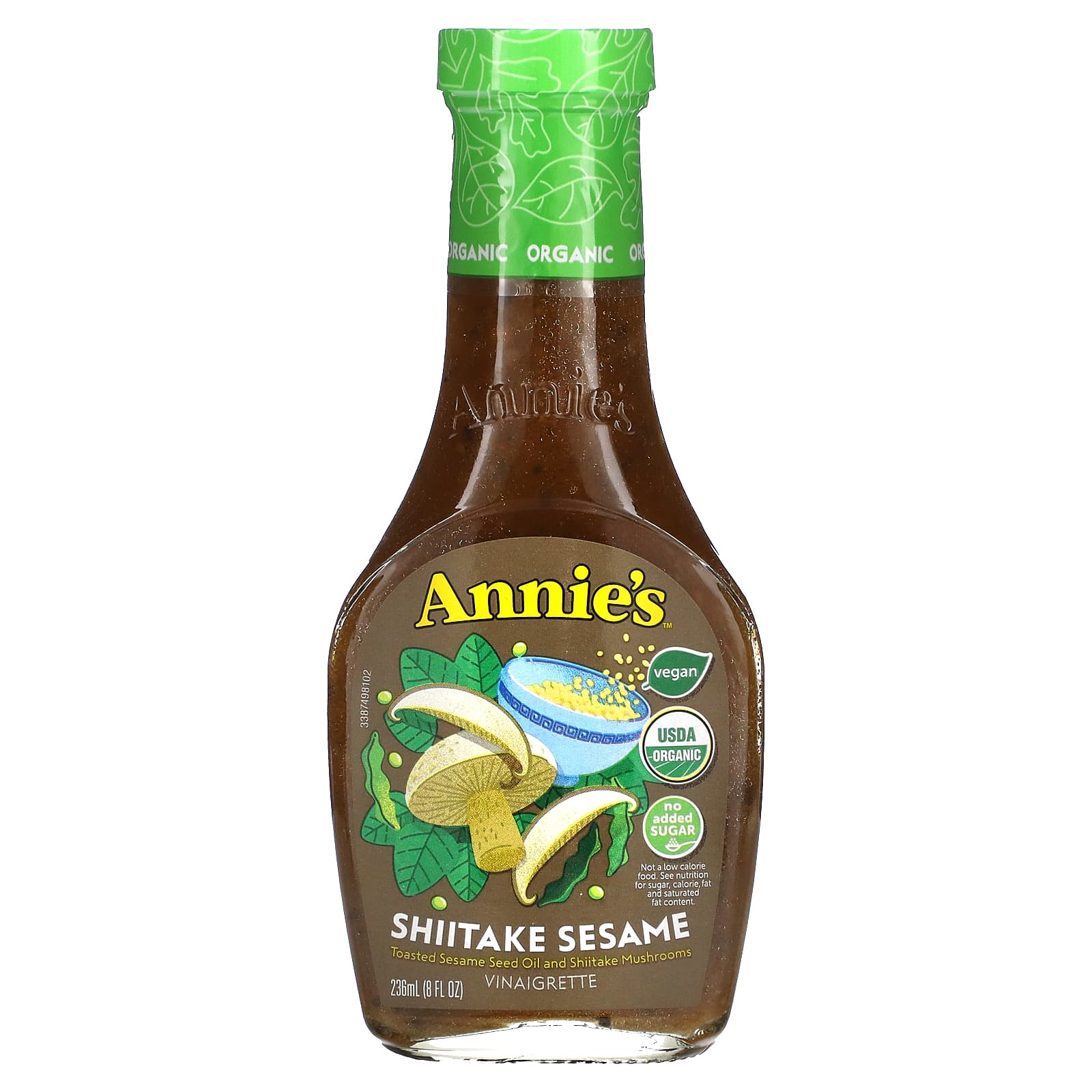 Annie's Homegrown-Organic Shiitake Sesame Vinaigrette-8 fl oz (236 ml)