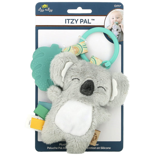 itzy ritzy-Itzy Pal-Plush Pal with Silicone Teether-0+ Months-Koala-1 Teether