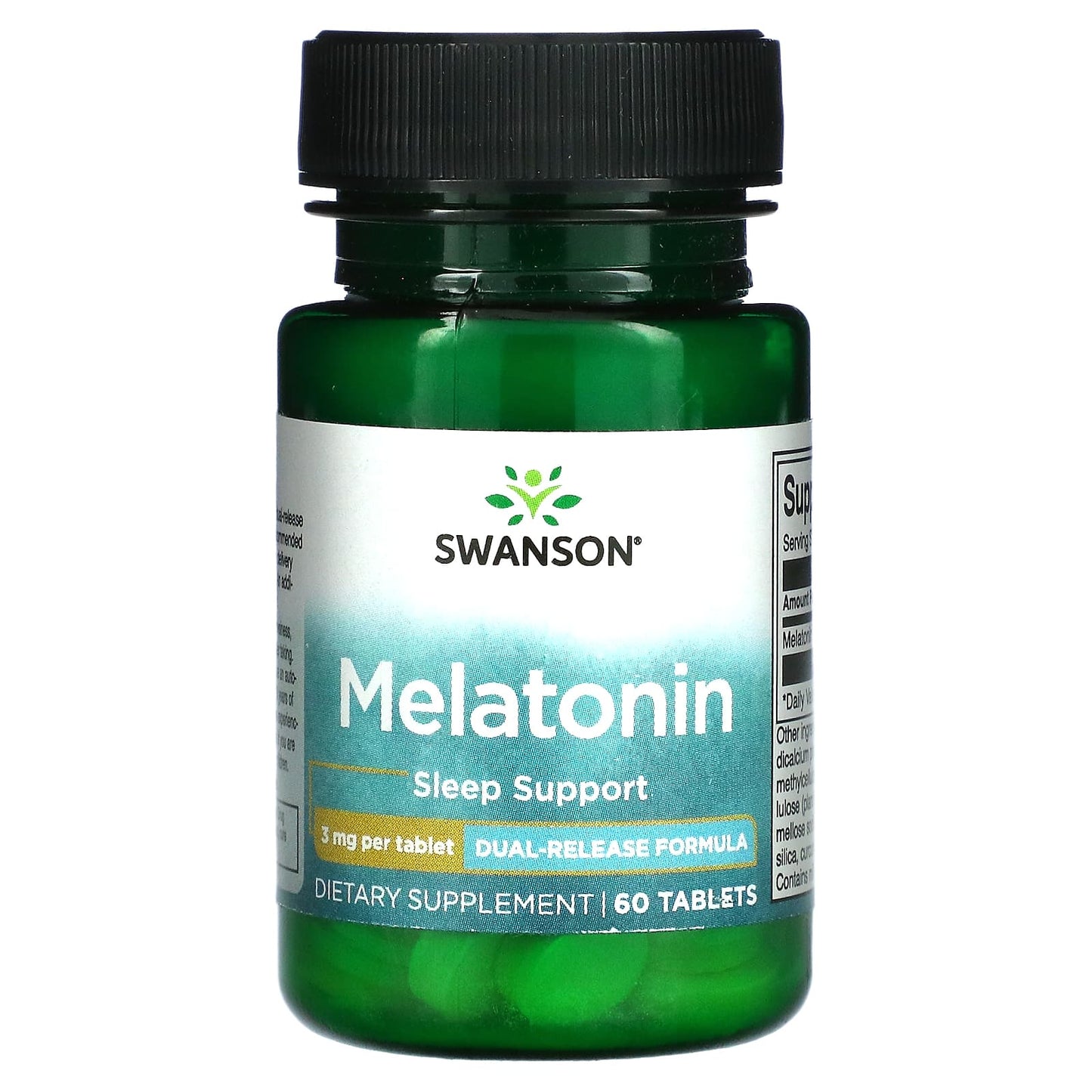 Swanson-Melatonin-3 mg-60 Tablets