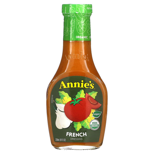 Annie's Homegrown-Organic French Dressing-8 fl oz (236 ml)