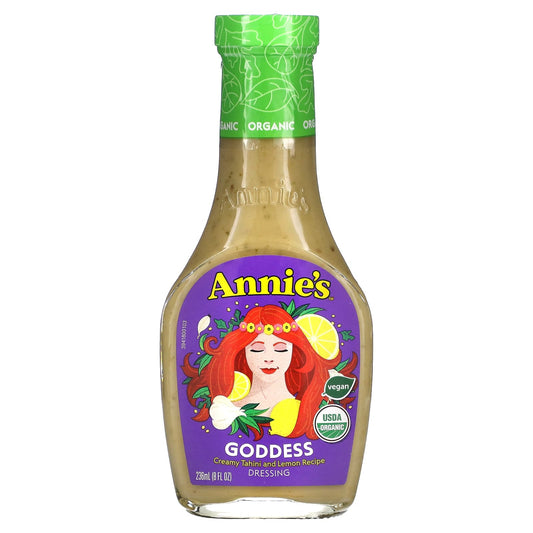 Annie's Homegrown-Organic Goddess Dressing-8 fl oz (236 ml)