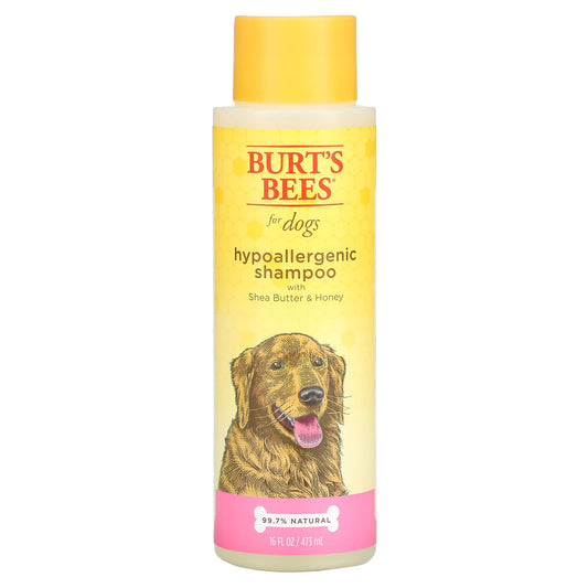 Burt's Bees-Hypoallergenic Shampoo for Dogs with Shea Butter & Honey-16 fl oz (473 ml)