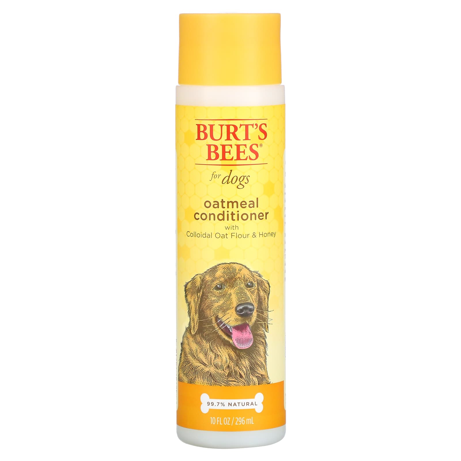 Burt's Bees-Oatmeal Conditioner for Dogs with Colloidal Oat Flour & Honey-10 fl oz (296 ml)