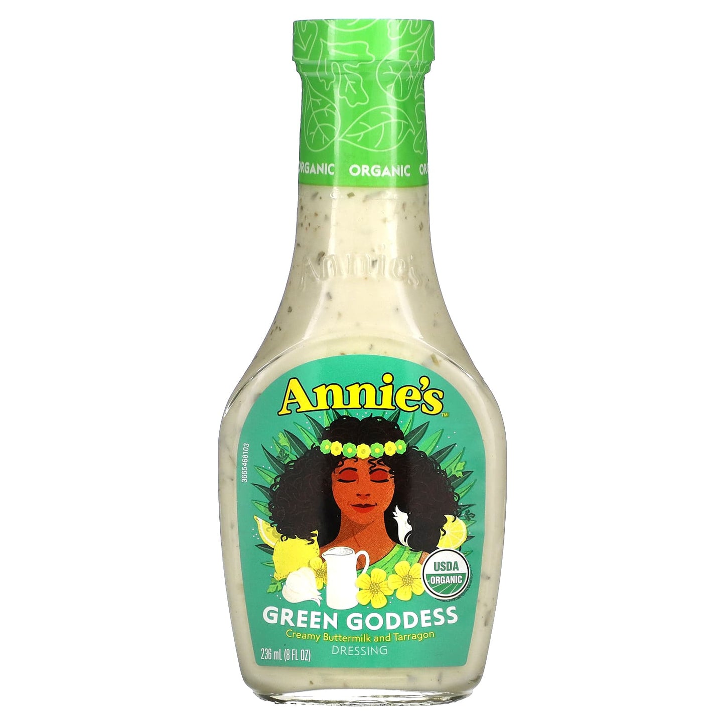 Annie's Homegrown-Organic Green Goddess Dressing-8 fl oz (236 ml)