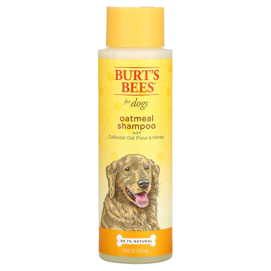 Burt's Bees-Oatmeal Shampoo for Dogs with Colloidal Oat Flour & Honey-16 fl oz (473 ml)