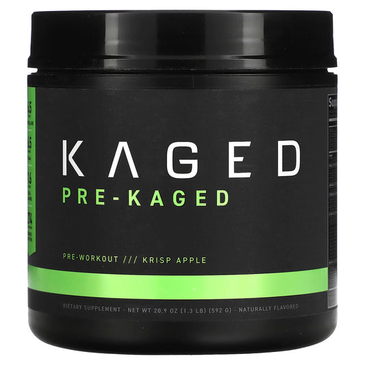 Kaged-PRE-KAGED-Pre-Workout-Krisp Apple-1.3 lb (592 g)