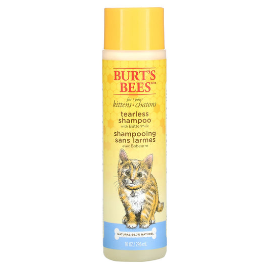 Burt's Bees-Tearless Shampoo for Kittens with Buttermilk-10 fl oz (296 ml)