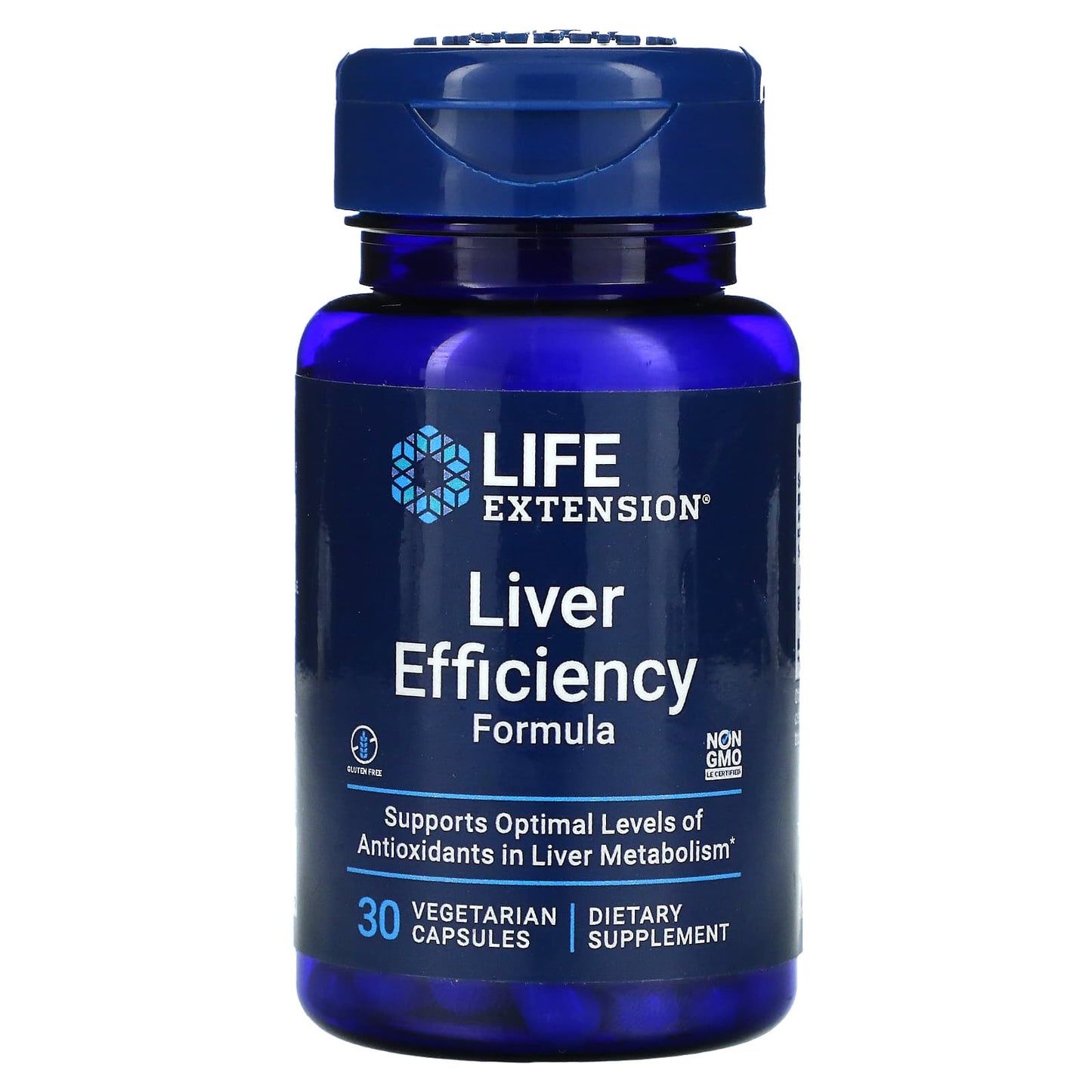 Life Extension-Liver Efficiency Formula-30 Vegetarian Capsules