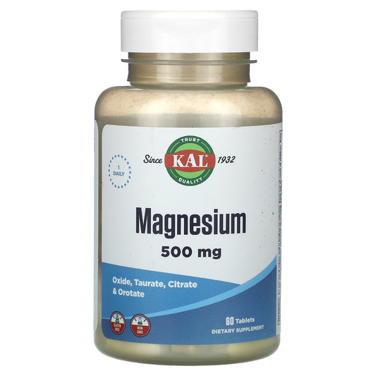 KAL-Magnesium-500 mg-60 Tablets