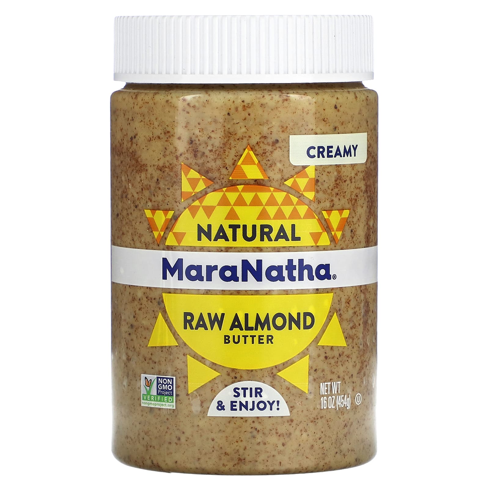 MaraNatha-Natural Raw Almond Butter-Creamy-16 oz (454 g)