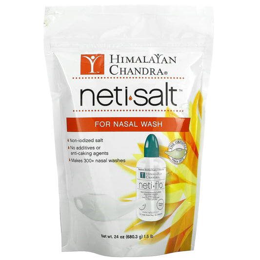 Himalayan Chandra-Neti Salt-Salt for Nasal Wash-1.5 lbs (680.3 g)