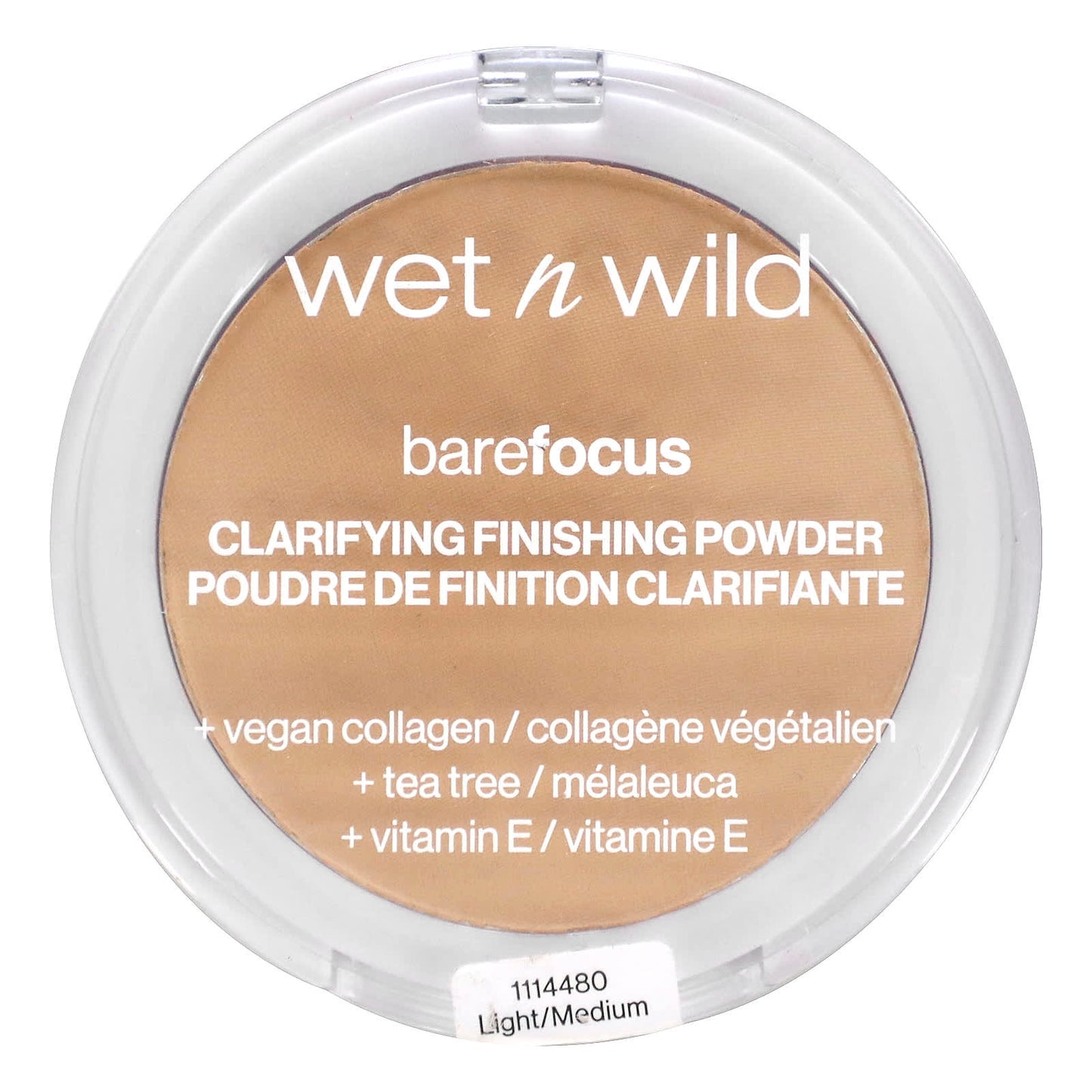 wet n wild-Barefocus-Clarifying Finishing Powder-Light/Medium-0.27 oz (7.8 g)