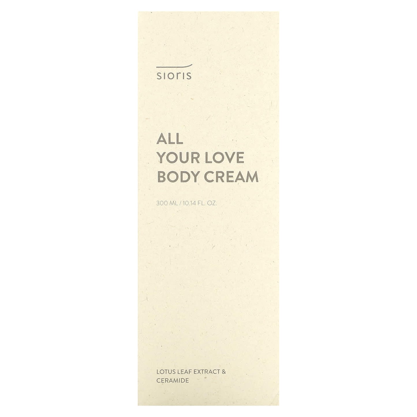 Sioris, All Your Love Body Cream, 10.14 fl oz (300 ml)