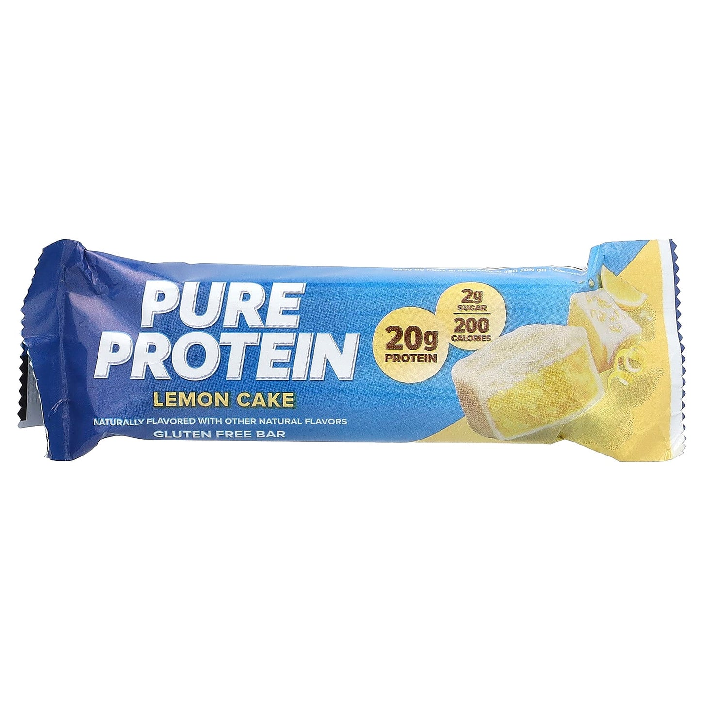 Pure Protein, Gluten Free Bar, Lemon Cake, 12 Bars, 1.76 oz (50 g) Each