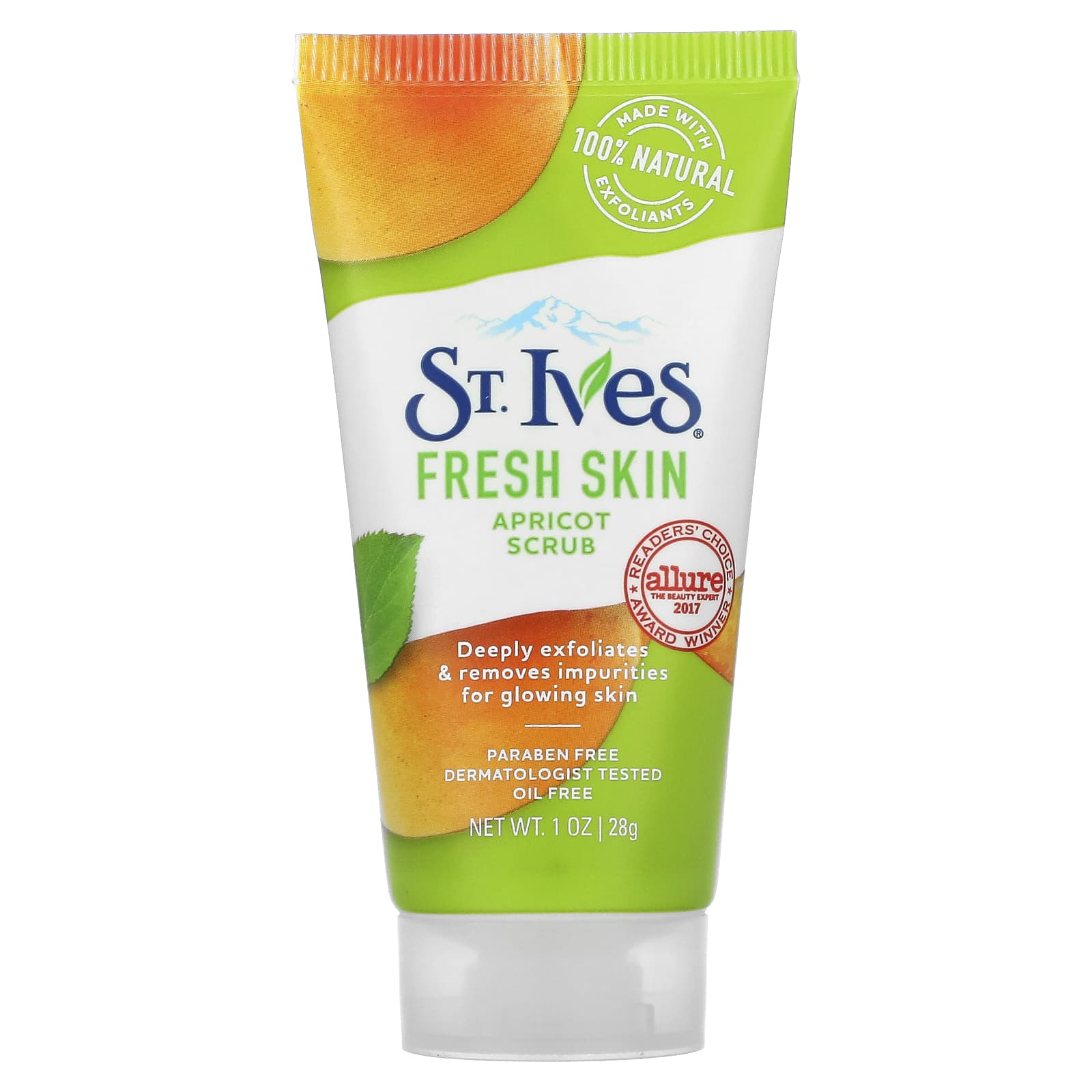 St. Ives-Fresh Skin Scrub-Apricot-1 oz (28 g)