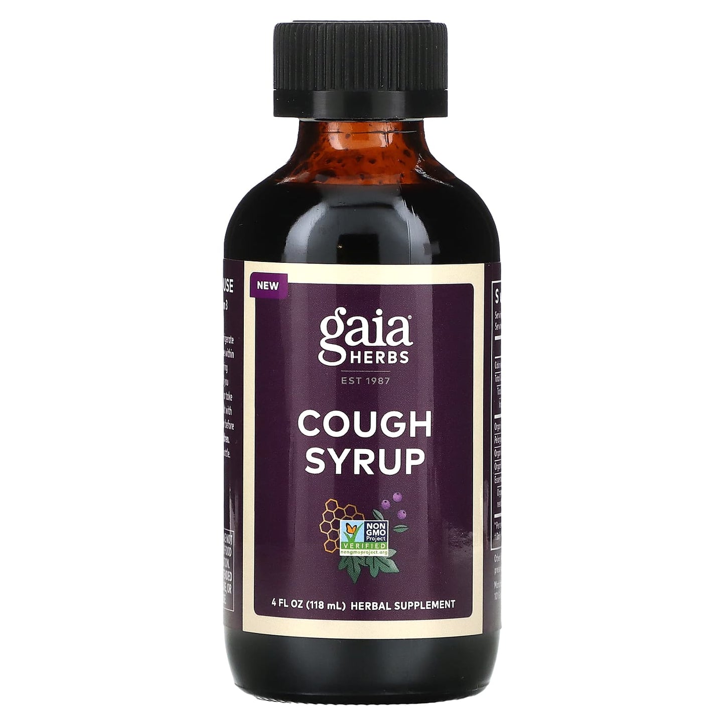 Gaia Herbs, Cough Syrup, 4 fl oz (118 ml)