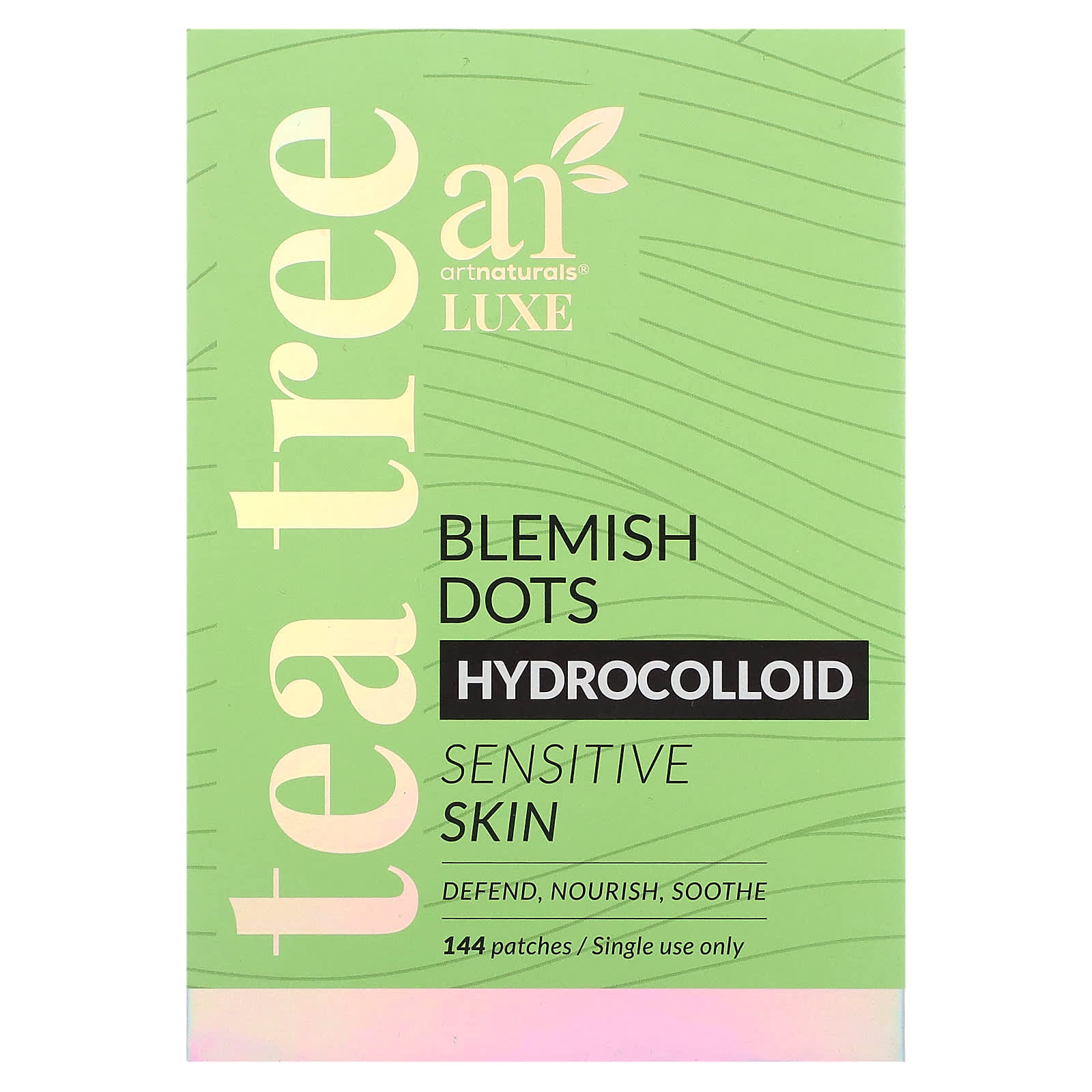 artnaturals-Luxe-Hydrocolloid Blemish Dots-Tea Tree-Sensitive Skin-144 Patches