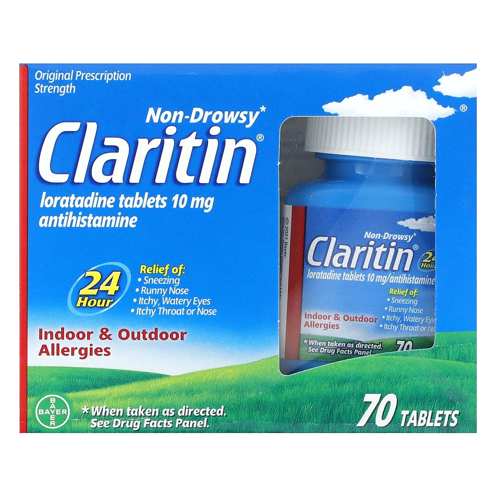 Claritin-Non-Drowsy-Claritin-10 mg-70 Tablets