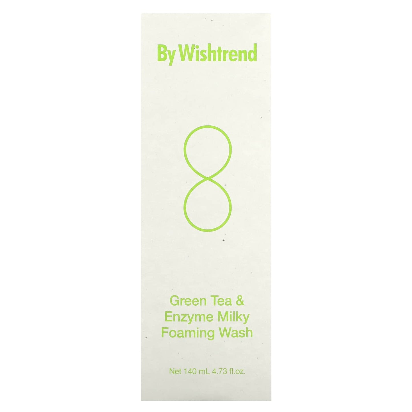 By Wishtrend, Green Tea & Enzyme Milky Foaming Wash, 4.73 fl oz (140 ml)