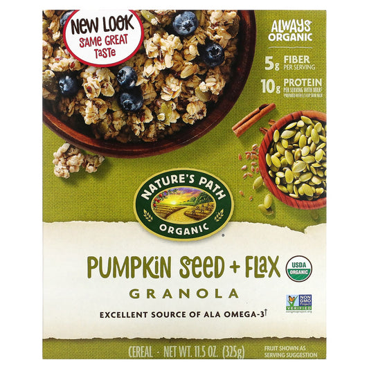 Nature's Path-Organic Pumpkin Seed + Flax Granola-11.5 oz (325 g)