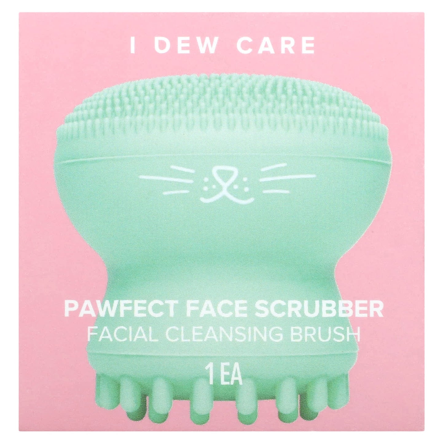 I Dew Care, Pawfect Face Scrubber, Facial Cleansing Brush, 1 Brush