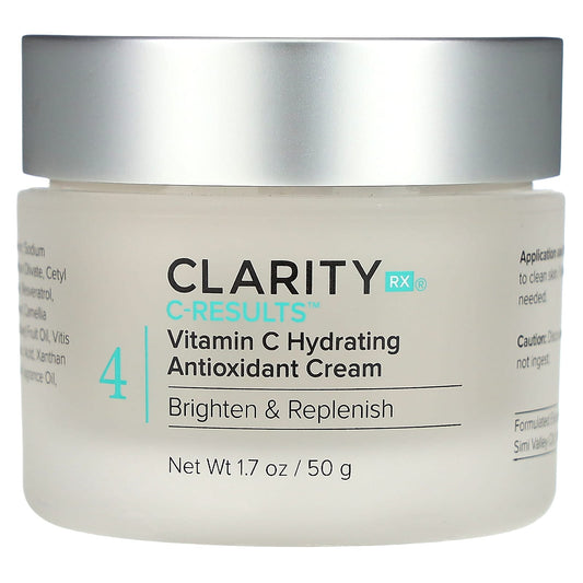 ClarityRx-C-Results-Vitamin C Hydrating Antioxidant Cream-1.7 oz (50 g)