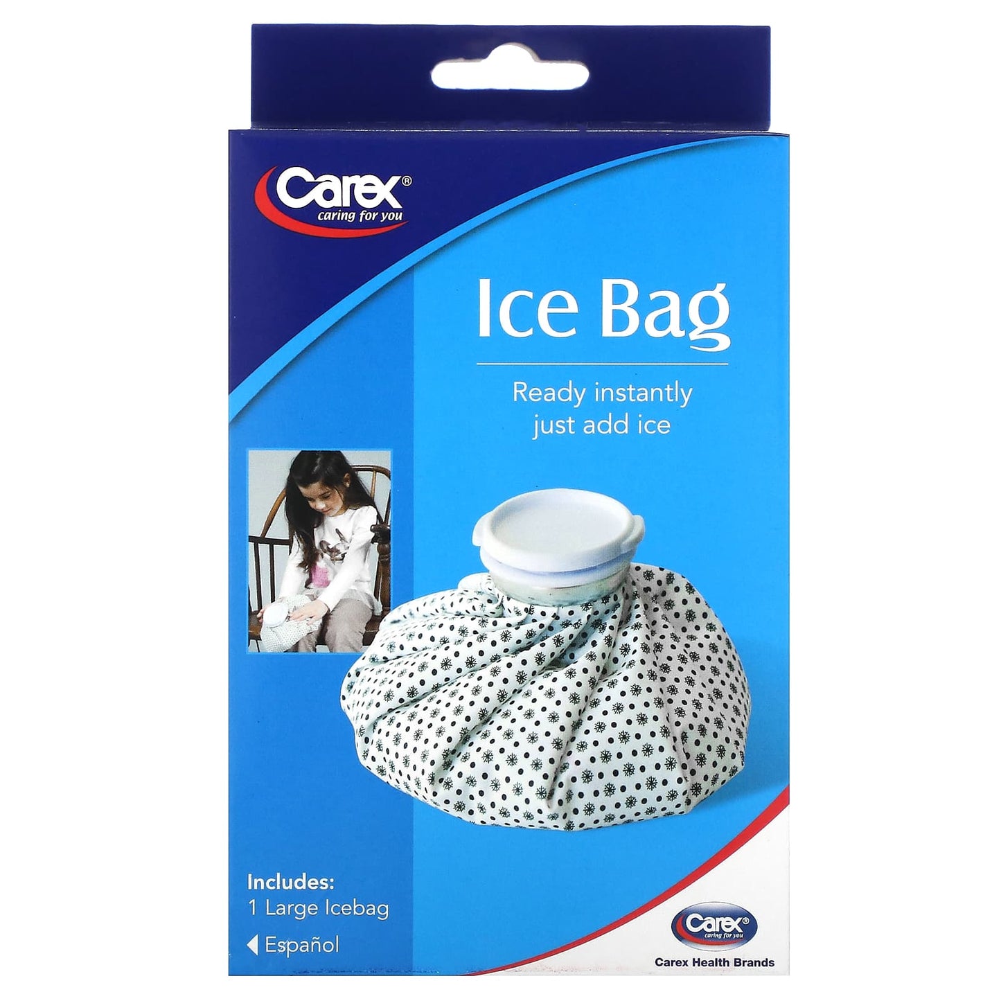 Carex, Ice Bag, Large, 1 Bag