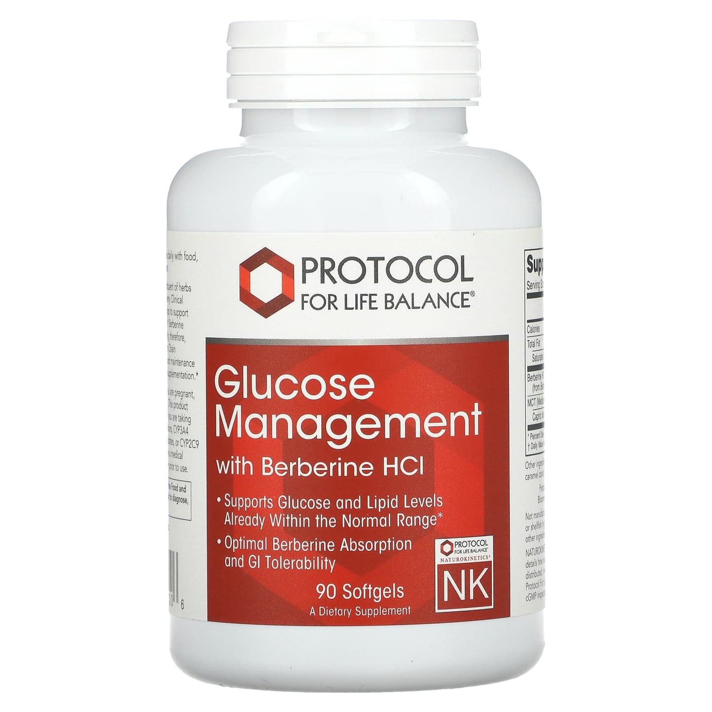 Protocol for Life Balance-Glucose Management with Berberine HCl-90 Softgels