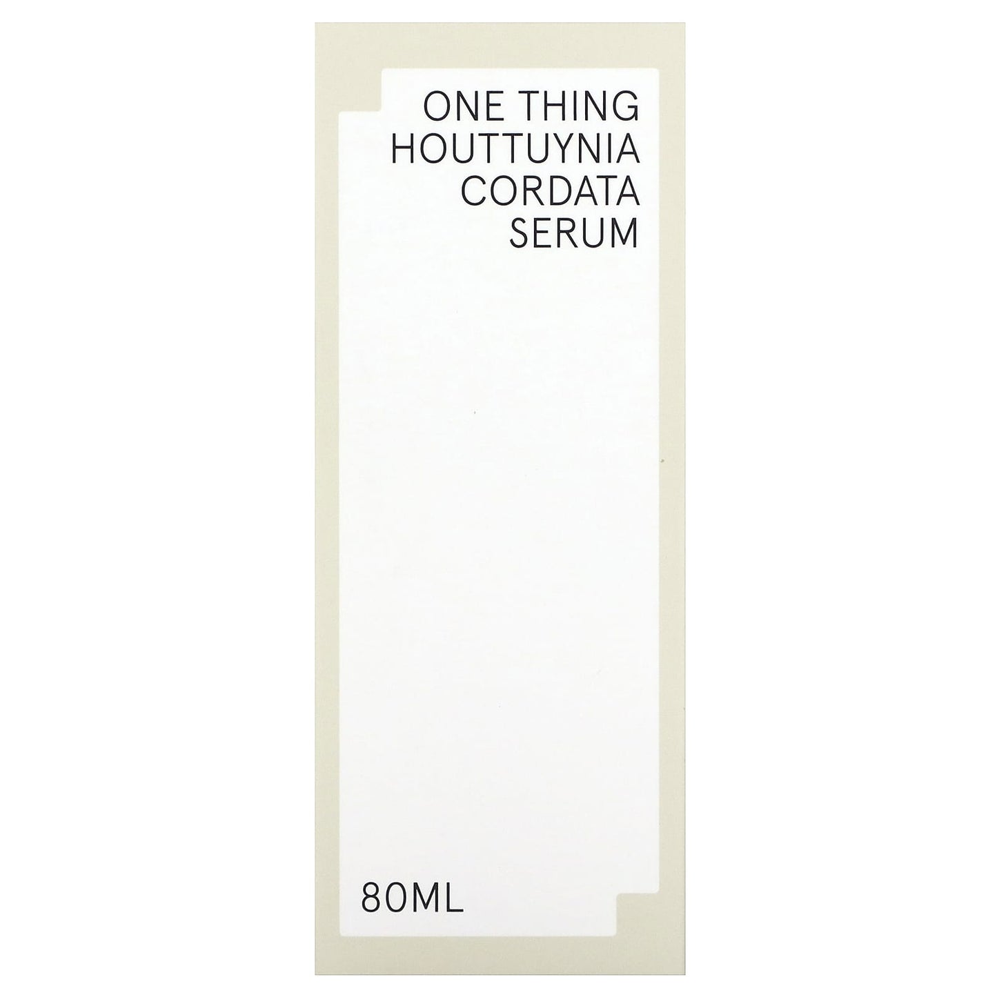 One Thing, Houttuynia Cordata Serum, 80 ml