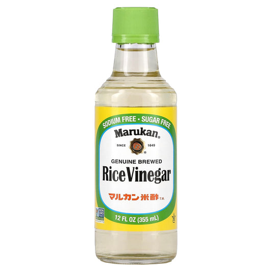 Marukan-Genuine Brewed Rice Vinegar-12 fl oz (355 ml)