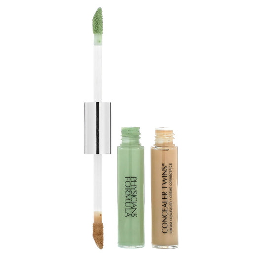 Physicians Formula-Concealer Twins Cream Concealer-3055 Green/Light-0.24 oz (6.8 g)