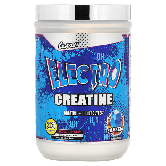 Glaxon-Electro Creatine-Naked Unflavored-8.4 oz (240 g)