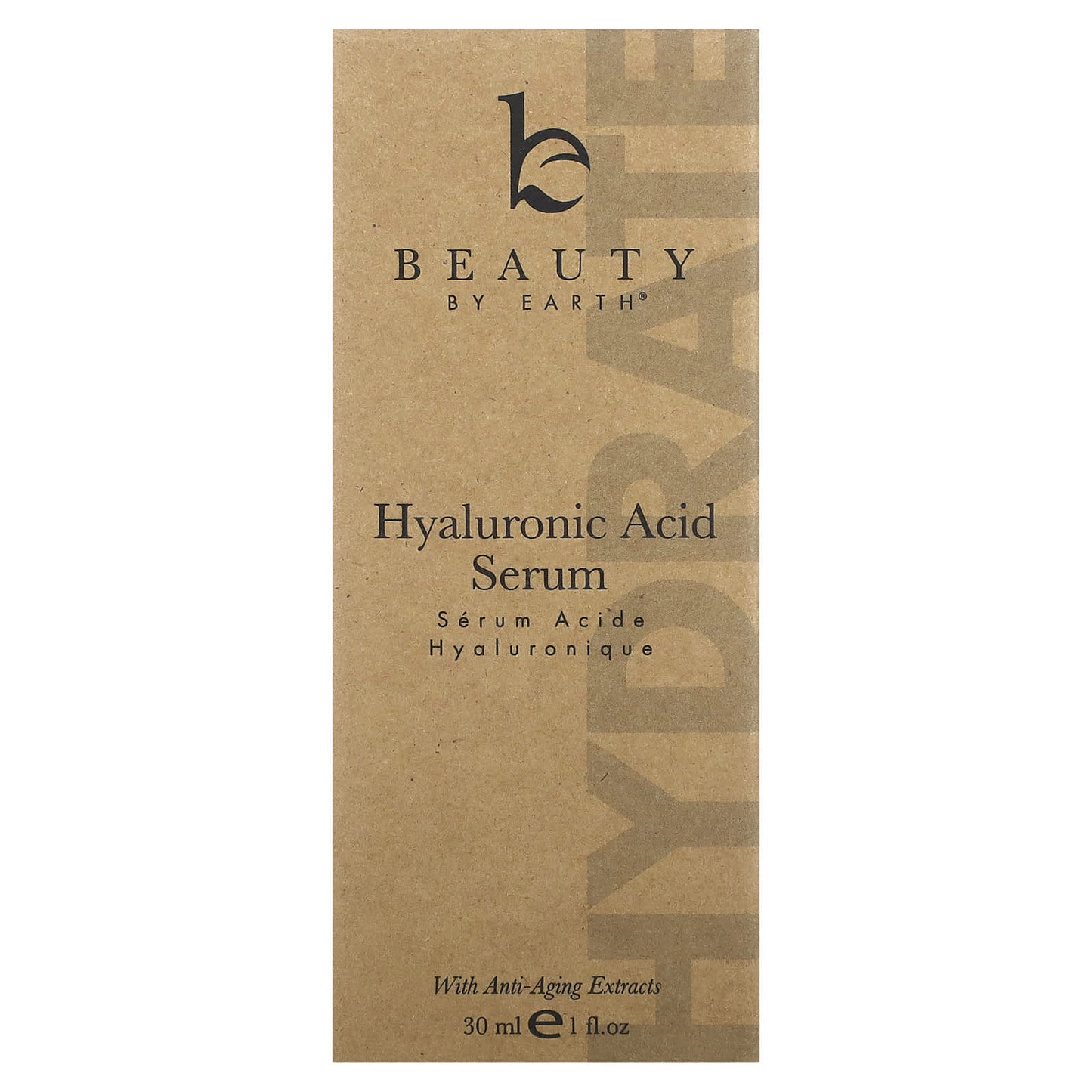 Beauty By Earth, Hyaluronic Acid Serum , 1 fl oz (30 ml)