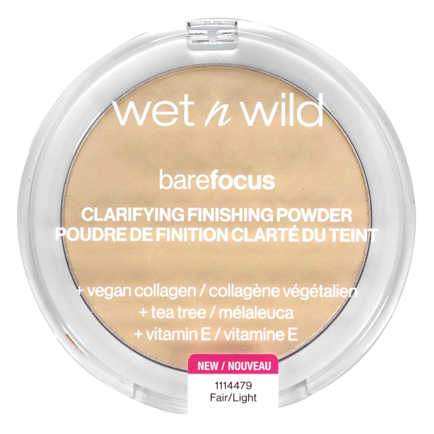 wet n wild-Barefocus-Clarifying Finishing Powder-Fair/Light-0.27 oz (7.8 g)