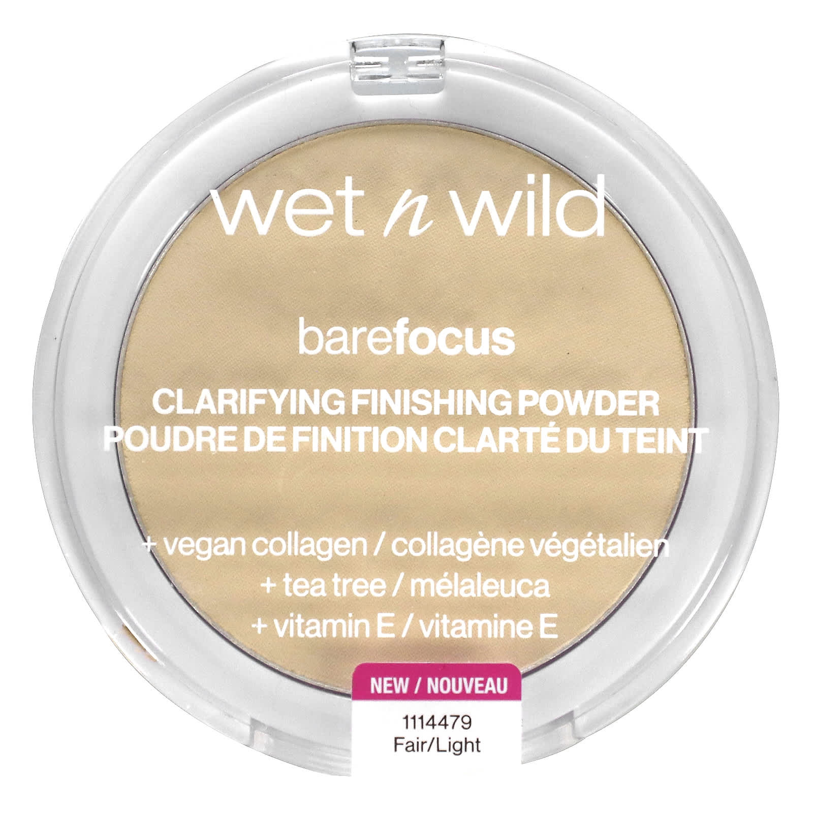 wet n wild-Barefocus-Clarifying Finishing Powder-Fair/Light-0.27 oz (7.8 g)