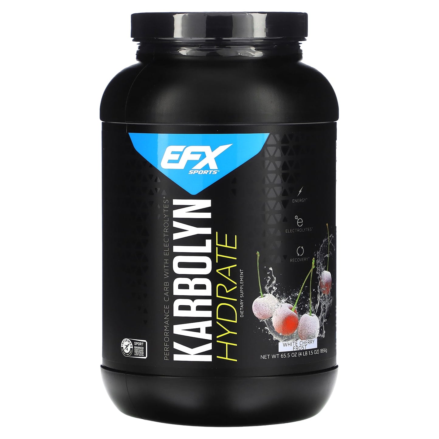 EFX Sports-Karbolyn Hydrate-White Cherry Frost-4 lb 1.5 oz (1,856 g)