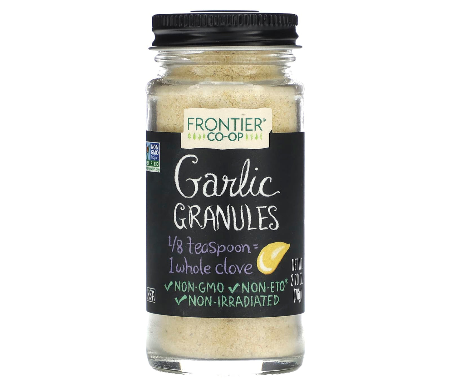 Frontier Co-op-Garlic Granules-2.70 oz (76 g)