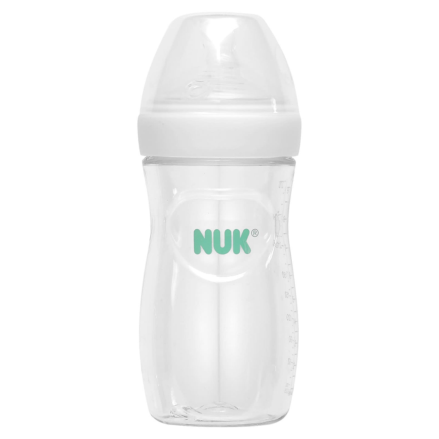 NUK-Simply Natural-Breast and Bottle with Safe Temp-1+ Months-Medium Flow-9 oz (270 ml)