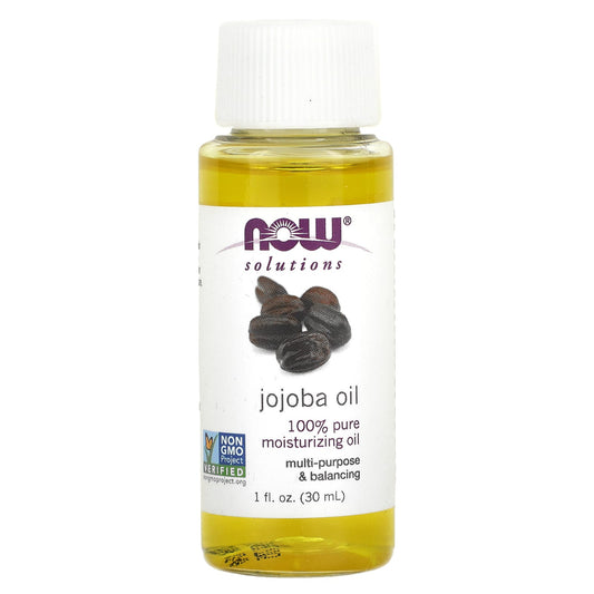 NOW Foods-Solutions-Jojoba Oil-1 fl oz (30 ml)