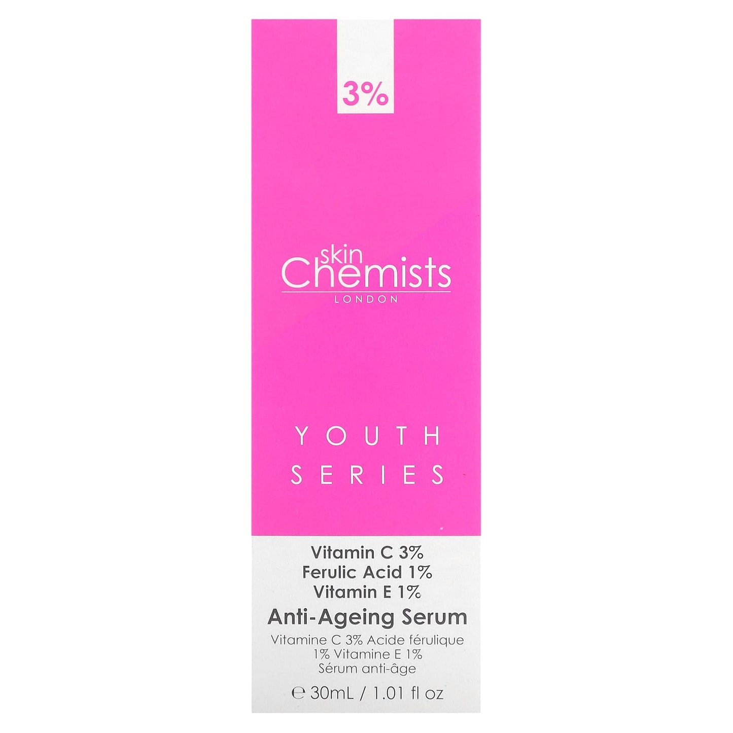 skinChemists, Youth Series, Anti-Ageing Serum, 1.01 fl oz (30 ml)