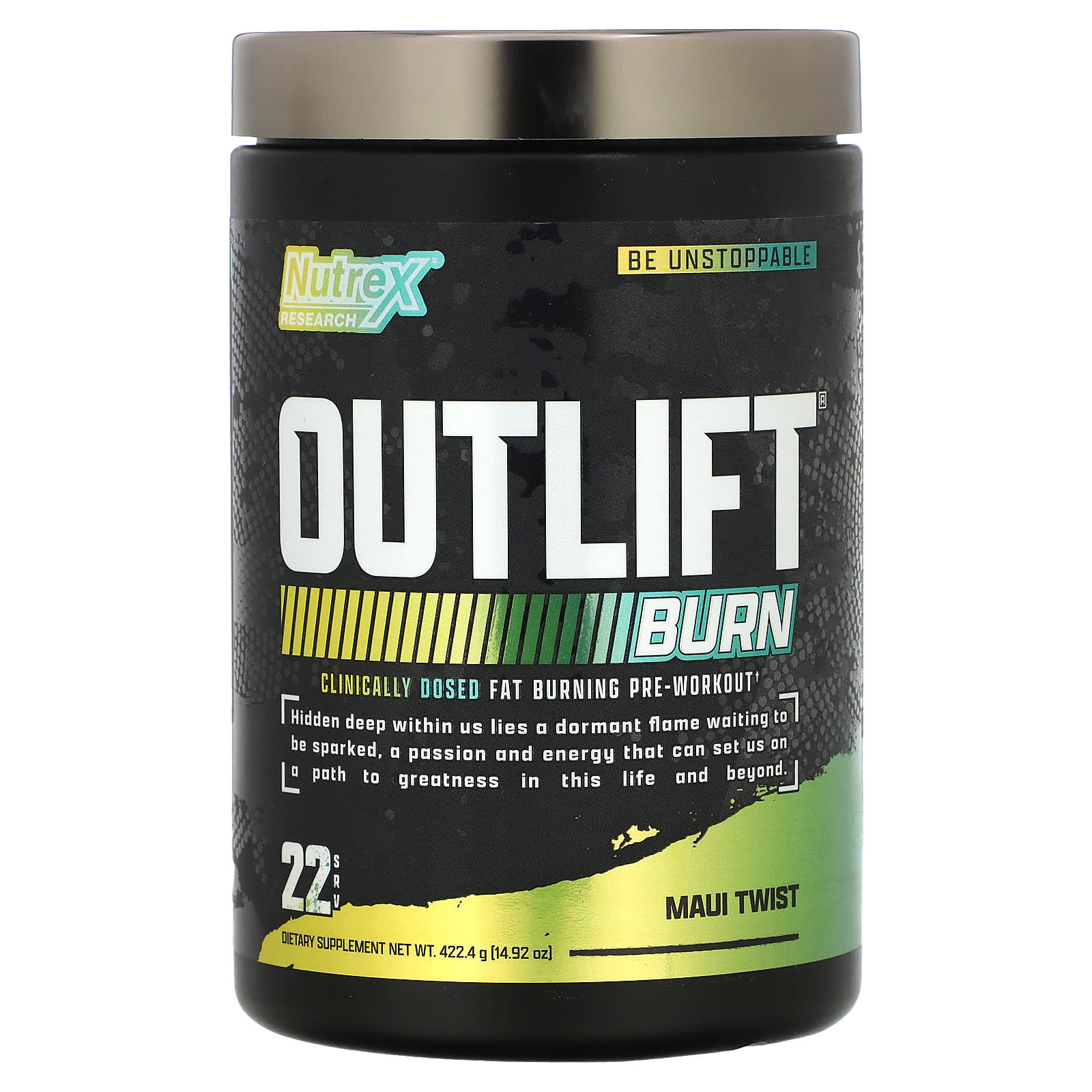 Nutrex Research-Outlift Burn-Maui Twist-14.92 oz (422.4 g)