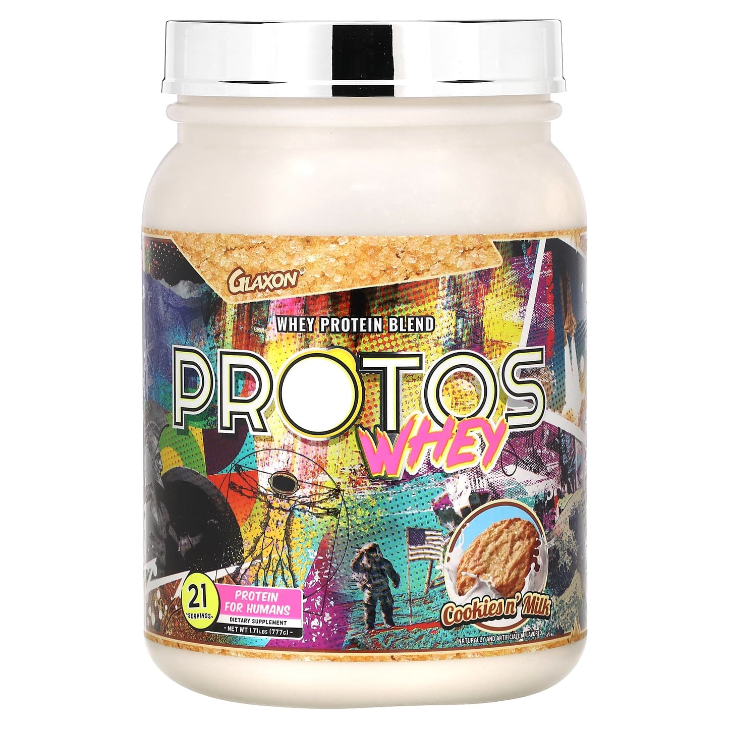 Glaxon-Protos Whey-Cookies n' Milk-1.71 lbs (777 g)