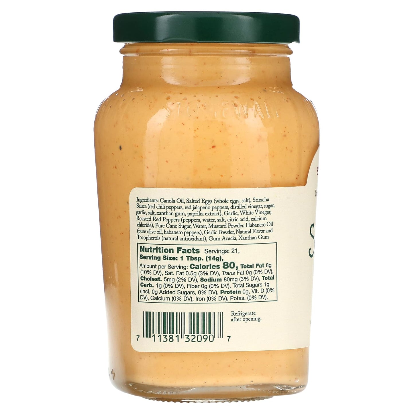 Stonewall Kitchen, Sriracha Aioli, 10.5 oz (298 g)