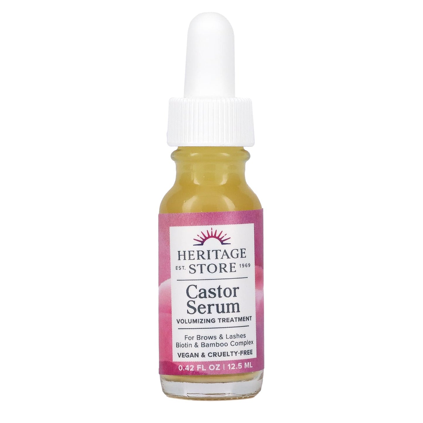 Heritage Store-Castor Serum-0.42 fl oz (12.5 ml)