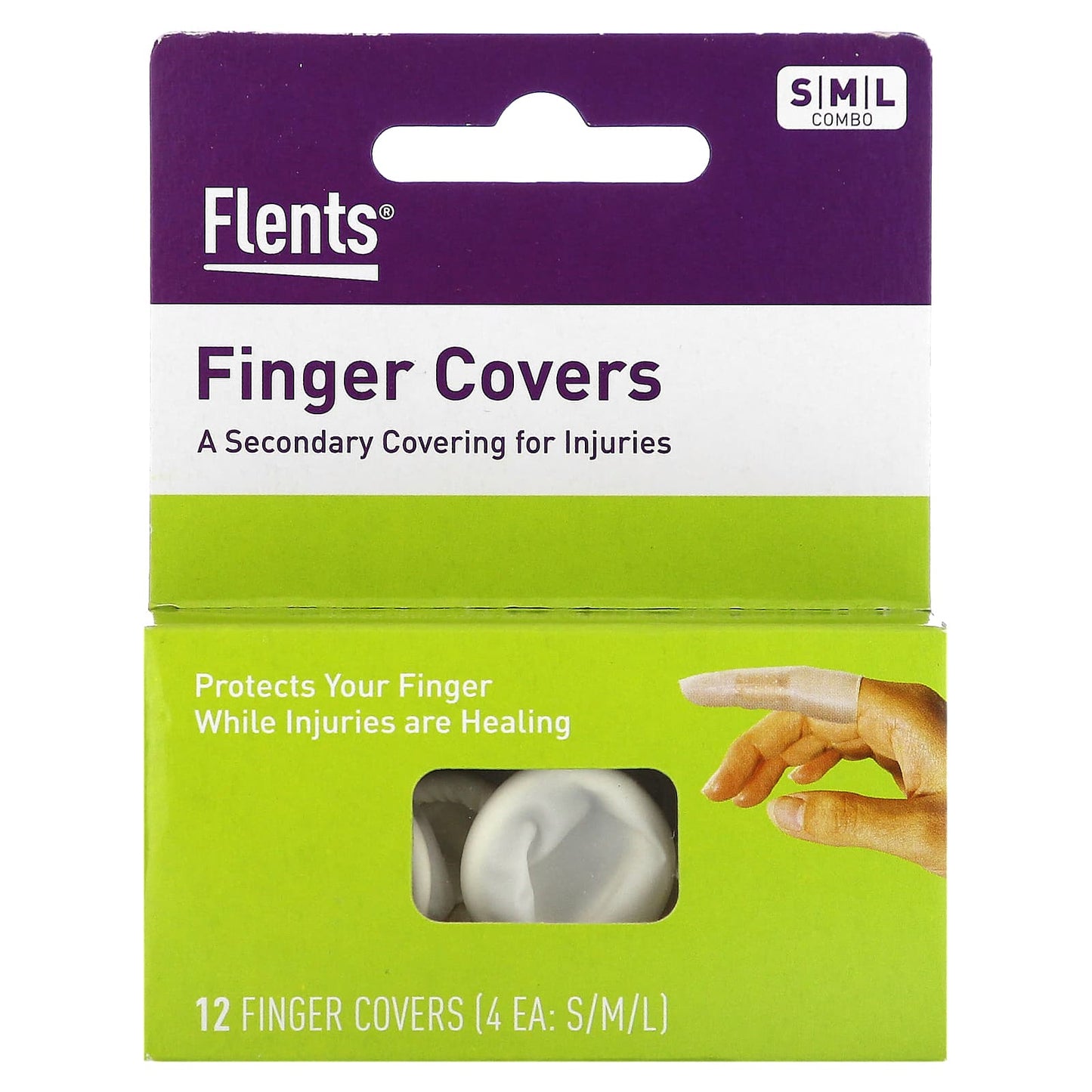 Flents-Finger Covers-S-M-L-12 Covers