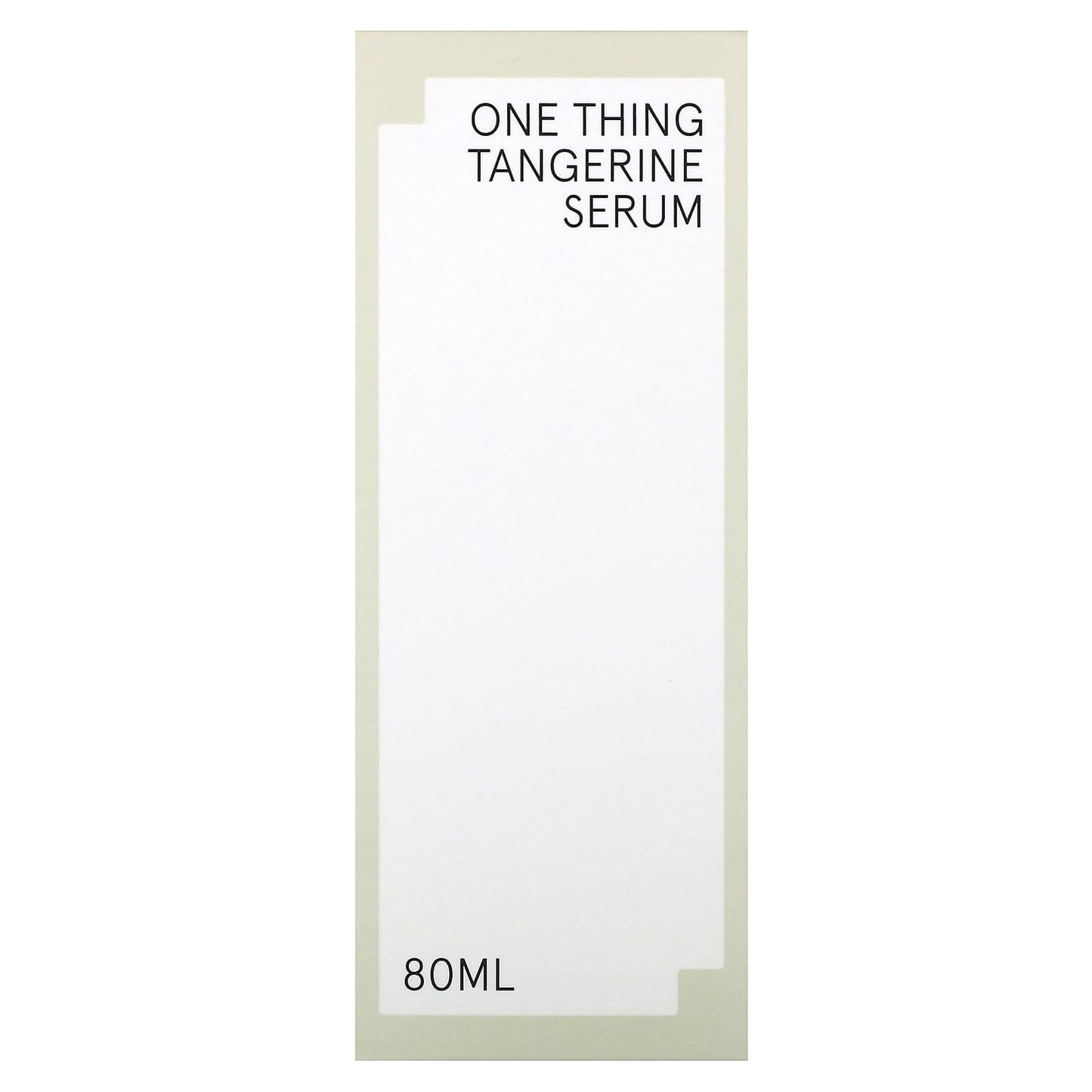 One Thing, Tangerine Serum , 80 ml