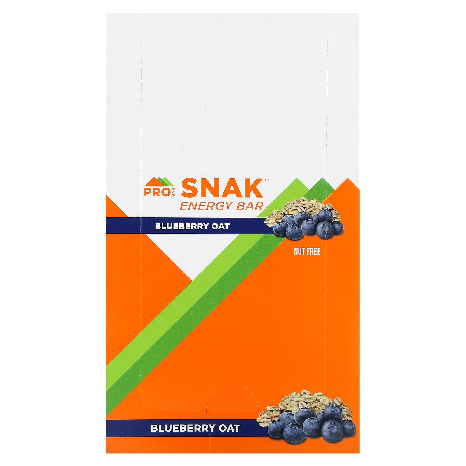 ProBar-Snak-Energy Bar-Blueberry Oat-12 Bars-1.6 oz (45 g) Each