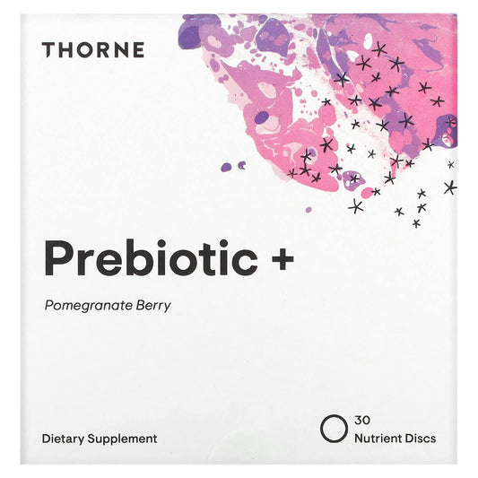 Thorne-Prebiotic +-Pomegranate Berry-30 Nutrient Discs